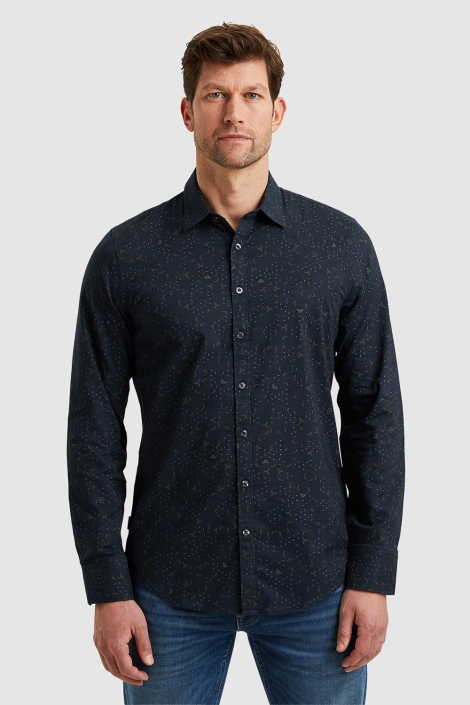 PME legend long sleeve shirt print on cotton
